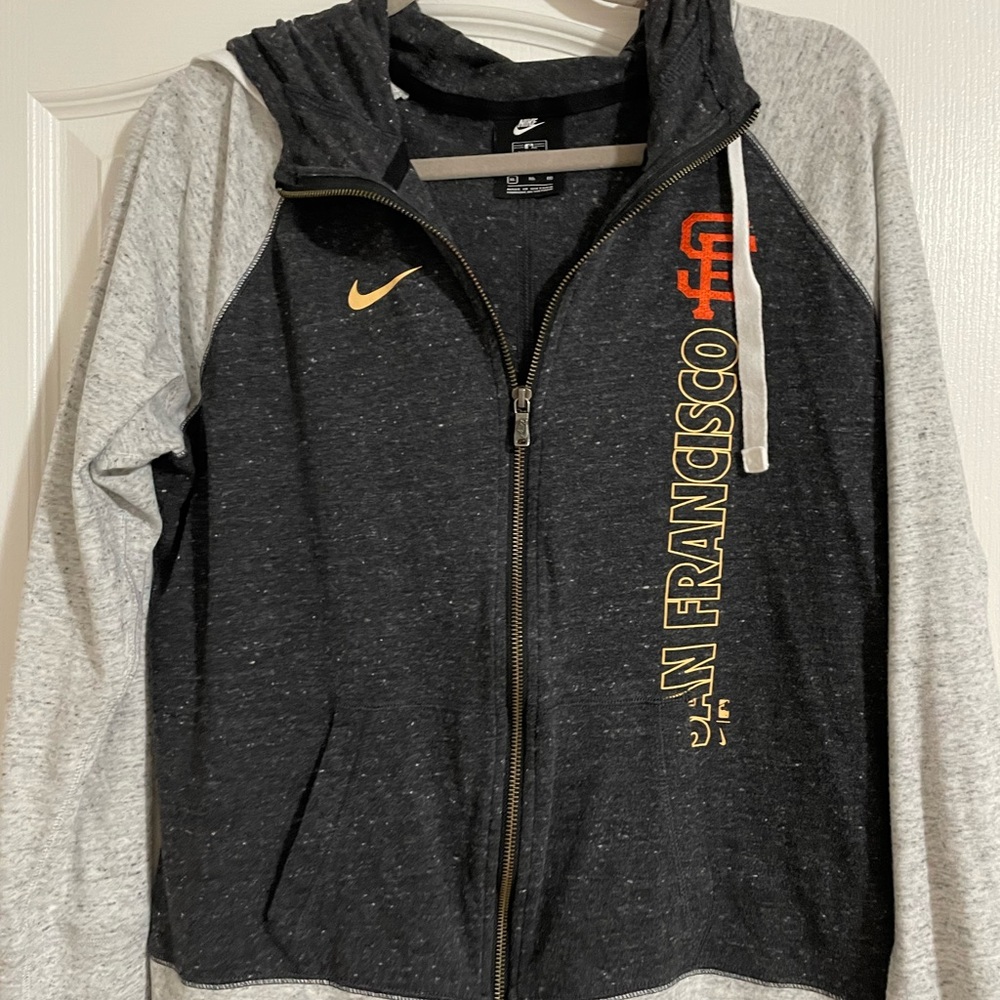 Nike zip up SF giants